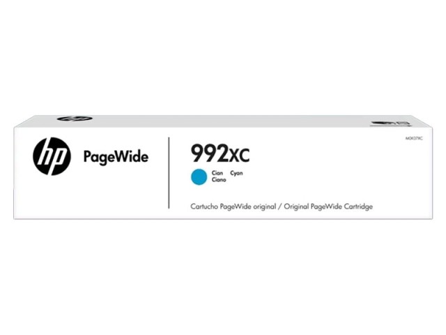 Tinta Hp 992Xc Cyan Pagewide M0K07XC - M0K07XC